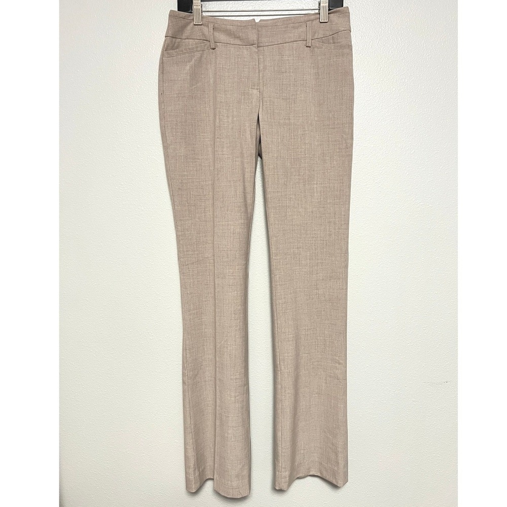 Amanda + Chelsea Trousers 2 Beige Dress Pants Career Minimalist Professional